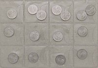 REPUBBLICA ITALIANA - Repubblica Italiana (monetazione in lire) (1946-2001) - Lira 1956 Mont. 8 NC IT 15 Esemplari da rotolino
qFDC÷FDC