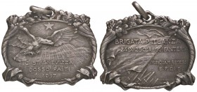 MEDAGLIE - SAVOIA - Vittorio Emanuele III (1900-1943) - Medaglia 1917 - Brigata Pallanza AG mm 35x30
SPL