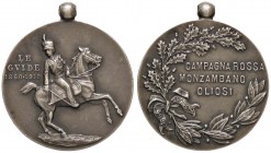 MEDAGLIE - SAVOIA - Vittorio Emanuele III (1900-1943) - Medaglia Cavalleggeri "Le guide" AG Ø 28
qSPL