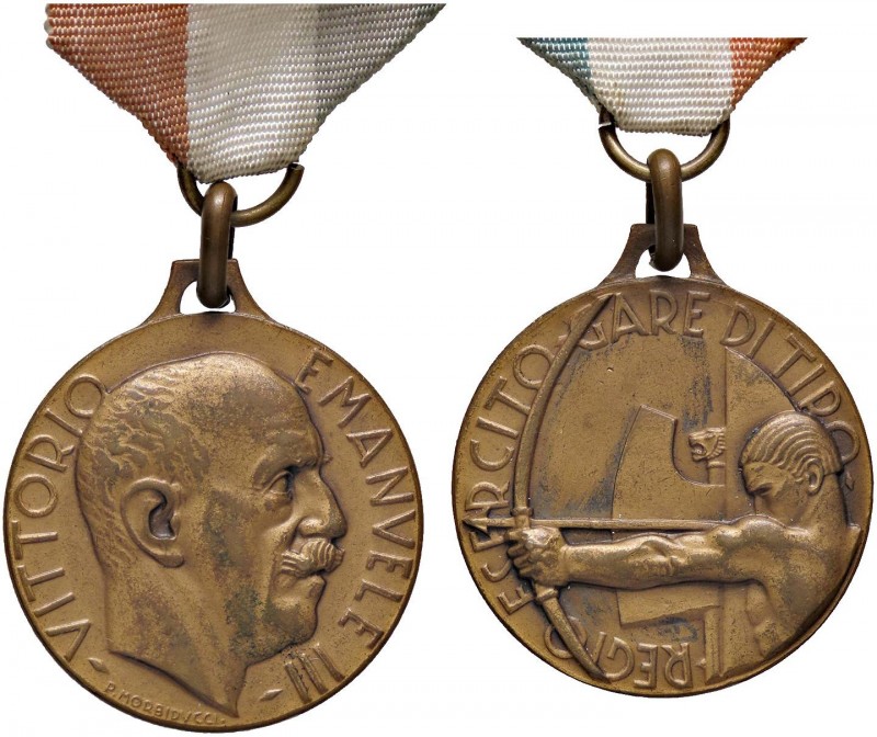 MEDAGLIE - SAVOIA - Vittorio Emanuele III (1900-1943) - Medaglia Regio Esercito,...