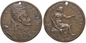 MEDAGLIE - PAPALI - Innocenzo XI (1676-1689) - Medaglia Lincoln 1391 AE Ø 34 Foro
BB