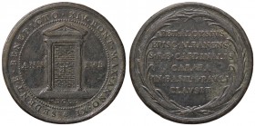 MEDAGLIE - PAPALI - Benedetto XIV (1740-1758) - Medaglia 1750 A. IVB - Chiusura porta Santa Patr. 67 AE Ø 44
BB+