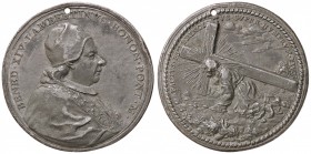 MEDAGLIE - PAPALI - Benedetto XIV (1740-1758) - Medaglia PB Ø 54 Foro
BB