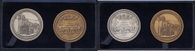MEDAGLIE - CITTA' - Ancona - Dittico 1981 - Santa Maria della Piazza (AG-AE g. 100) Ø 60100 e 300 pezzi coniati In confezione
FDC
