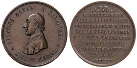 MEDAGLIE - CITTA' - Milano - Medaglia 1881 - Luigi Nazari, arcivescovo AE Opus: Eisel Ø 72
SPL+
