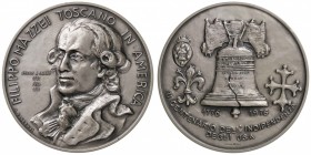 MEDAGLIE - CITTA' - Pisa - Medaglia 1976 - A Filippo Mazzei (AG g. 66,13) Opus: Fascetti Ø 53
FDC