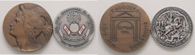 MEDAGLIE - CITTA' - Rimini - Medaglia 1974 - Bimillenario Arco d'Augusto AE Opus: Greco Ø 44 Assieme a medaglia dei Granatieri di Sardegna in MB - Lot...
