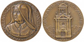 MEDAGLIE - CITTA' - Roma - Medaglia 1926 Suor Camilla Valentini e Restauri della chiesa di Sant'Anna in Vaticano AE Opus: F.P. Ø 50
qFDC