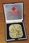 MEDAGLIE - CITTA' - Vercelli - Medaglia Ordine Equestre del Sacro Sepolcro di Gerusalemme MB mm 65x58 In confezione
Ottimo