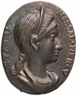 MEDAGLIE - PERSONAGGI - Messalina (moglie di Claudio) - Placchetta uniface AE mm 44x55
SPL