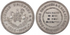 MEDAGLIE - PERSONAGGI - Achille Brioschi (imprenditore) (1860-1942) - Medaglia 1957 AG Ø 35 Lavata
BB-SPL