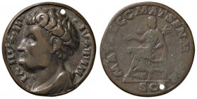 MEDAGLIE - PERSONAGGI - Giustiniano I (527-565) - Medaglia XVI secolo AE Ø 30Scuola romana Foro
qBB