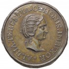 MEDAGLIE - PERSONAGGI - Alba Terenzia (madre di Otone) (I° sec.) - Medaglia (XVIII secolo) PE Ø 56 Foro
BB+