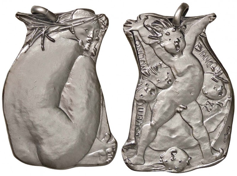 MEDAGLIE - PERSONAGGI - Angelo Grilli (1932-2015) - Medaglia 1982 - I dolcetti B...