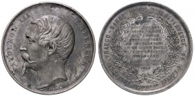 MEDAGLIE ESTERE - FRANCIA - Napoleone III (1852-1870) - Medaglia 1859 - Alleanza franco-sarda MB Opus: Caquè Ø 50
BB+