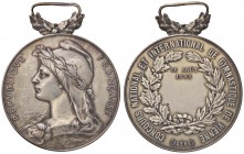MEDAGLIE ESTERE - FRANCIA - Terza Repubblica (1870-1940) - Medaglia 1895 - Concorso Nazionale ed Internazionale di Ginnastica di Vienne AG Ø 50
qSPL