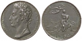 MEDAGLIE ESTERE - FRANCIA - Luigi Antonio di Francia (1775-1844) - Medaglia Presa di Cadice AE Opus: Dieudonne Ø 40 Bella patina scura
BB