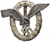 MEDAGLIE ESTERE - GERMANIA - Terzo Reich (1933-1945) - Distintivo Luftwaffe, piloti osservatori MB mm 53x68 (larghezza delle ali)
Ottimo