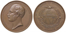 MEDAGLIE ESTERE - GRAN BRETAGNA - Vittoria (1837-1901) - Medaglia 1851 - Esposizione delle Industrie di tutte le Nazioni di Londra R AE Opus: Wyon Ø 4...
