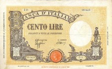 CARTAMONETA - BANCA d'ITALIA - Vittorio Emanuele III (1900-1943) - 100 Lire - Barbetti 09/12/1942 - Fascio Alfa 370; Lireuro 21A Azzolini/Urbini
BB