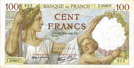 CARTAMONETA ESTERA - FRANCIA - Governo di Vichy (1940-1944) - 100 Franchi 3/04/1941
SPL