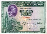 CARTAMONETA ESTERA - SPAGNA - Alfonso XIII (1886-1931) - 500 Pesetas 15/08/1928
bello SPL