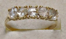 VARIE - Gioielli da antiquariato Anello in oro 18 kt con diamanti 1,50 ct, gr. 2,63
Ottimo