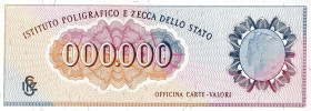 VARIE - Biglietti - Progetto 000.000 IPSZ Officine carte-valori
FDS