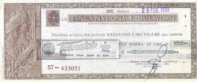 VARIE - Assegni Totocalcio 1950, da 1210 lire
qSPL