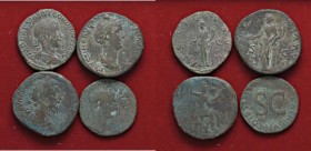 LOTTI - Imperiali Lotto di 4 monete
med. MB