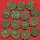 LOTTI - Imperiali Lotto di 15 bronzetti del III e IV secolo
B÷MB