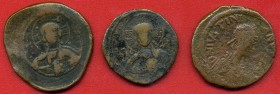 LOTTI - Bizantine Lotto di 3 follis
med. MB