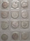 LOTTI - Estere AUSTRIA - 100 scellini (8) e 50 scellini (4) Lotto di 12 monete
FS