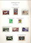 EUROPA - FRANCIA - Collezioni 1959-1991 Collezione completa (su 2 album Marini del valore di 600/700 €), 1959-1984 mancante di 5/6 Francobolli insigni...