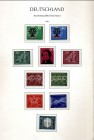 EUROPA - GERMANIA OCCIDENTALE - Collezioni 1960-2000 Collezione completa (su 2 album LEUCHTTURM del valore di 300 € circa) Cat. Circa 2.700 €
NN