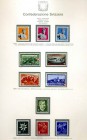 EUROPA - SVIZZERA - Collezioni 1909-1981 Collezione parziale di francobolli del periodo Solo 4/5 serie incomplete, diversi doppioni a parte non conteg...