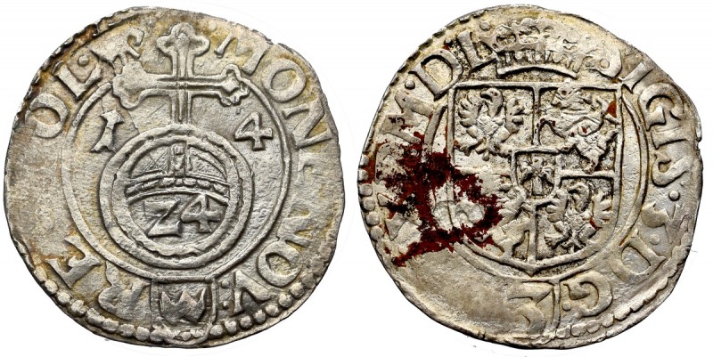 Collection of polish 1,5 groschen
 Sigismund III, 1,5 groschen 1614, Cracow Ład...