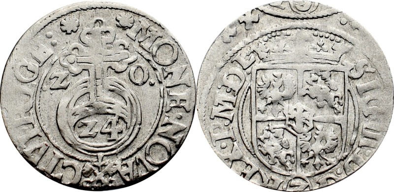 Collection of polish 1,5 groschen
 Sigismund III, 1,5 groschen 1620, Riga Ładny...