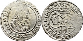 John II Casimir, 6 groschen 1663, Bromberg