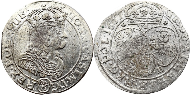 Collection of John II Casimir 6 groschen
 John II Casimir, 6 groschen 1667, Bro...