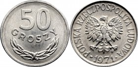 PRL, 50 groszy 1971