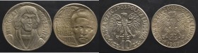 PRL, zestaw 10 złotych 1959-1967 (2 sztuki)
