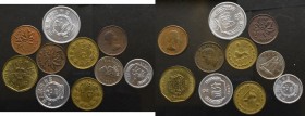 Zestaw wyselekcjonowanych monet świata