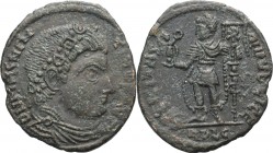 Cesarstwo Rzymskie, Magnencjusz, Follis, Lugdunum