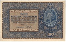 II RP, 100 marek polskich 1919 IH SERJA F