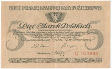 II RP, 5 marek polskich 1919 G