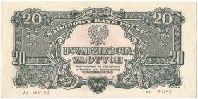 PRL, 20 złotych 1944 Ar - owe