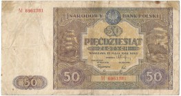 PRL, 50 złotych 1946 M