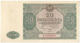 PRL, 20 złotych 1946 A
