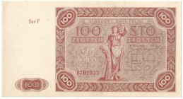 PRL, 100 złotych 1947 F